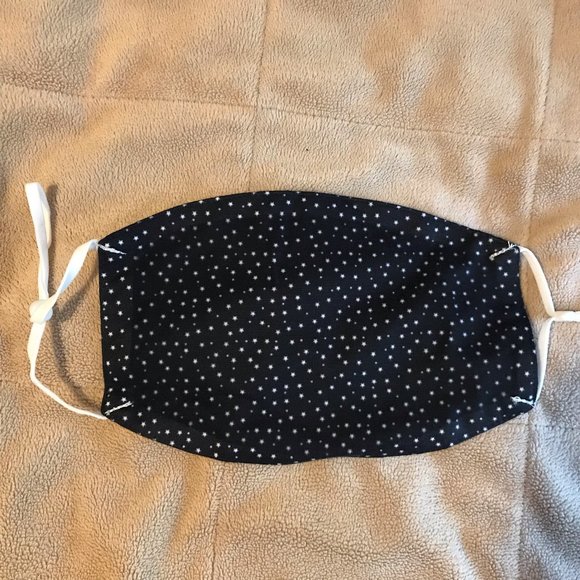 Black Starry Night Sky Mask - Picture 2 of 3